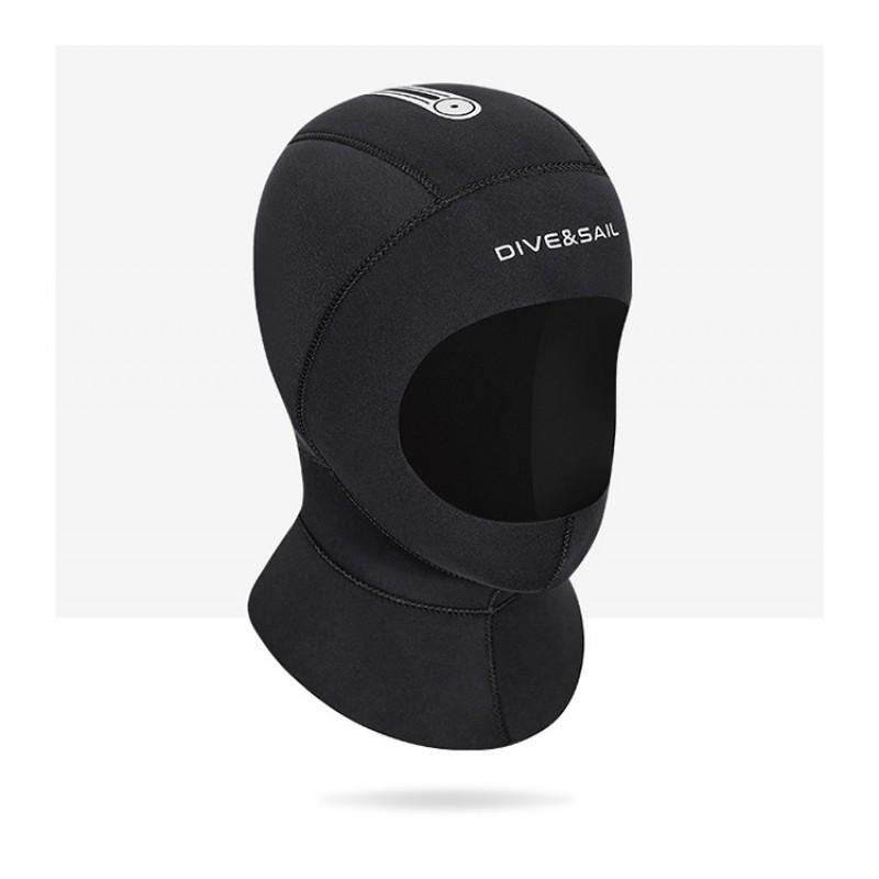 3mm Neoprene Dive Cap Cold Water Swimming Snorkeling Surfing Winter Pool Use Unisex Thermal Head Cover