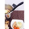 Urushiyama Metal Industry Large Ladle, Soft Nylon Material Won't Scratch the Coating of Pots and Pans, Universal Design, Easy Grip, Made In Japan, Uru