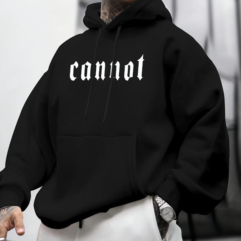 

Быстросохнущая толстовка с капюшоном облегающего кроя для мужчин XXL чёрный