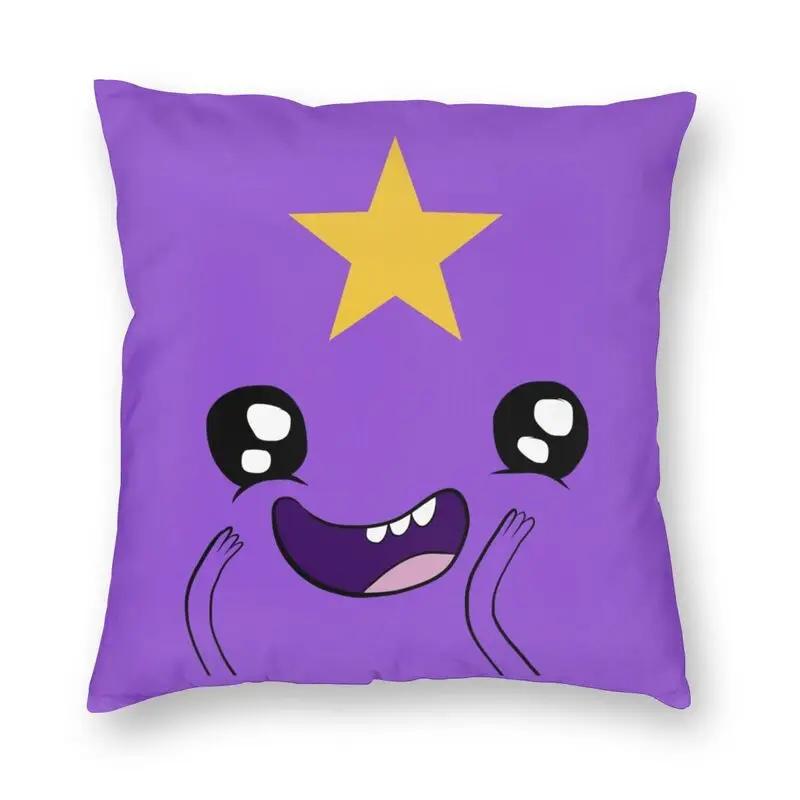 Prinzessin Bubblegum und Marceline Kissenbezug Cartoon Adventure Time Bodenkissenbezug für Auto Cooler Kissenbezug Dekoration