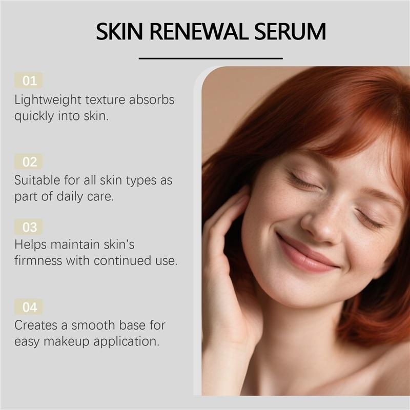 Facial Renewal Serum Anti Wrinkle Firm Strengthen Skin Barrier 24 Hours Continuous Hydration Rejuvenation Face Essence Skin Care