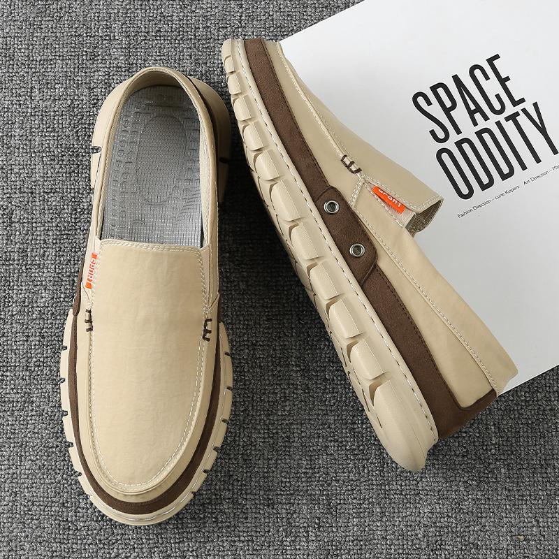 Canvas Lightweight Non-Slip Mans Shoes Summer Newest Men'S Casual Shoes Comfortable Non-Slip Shoes Fashion Outdoor Breathable Shoes