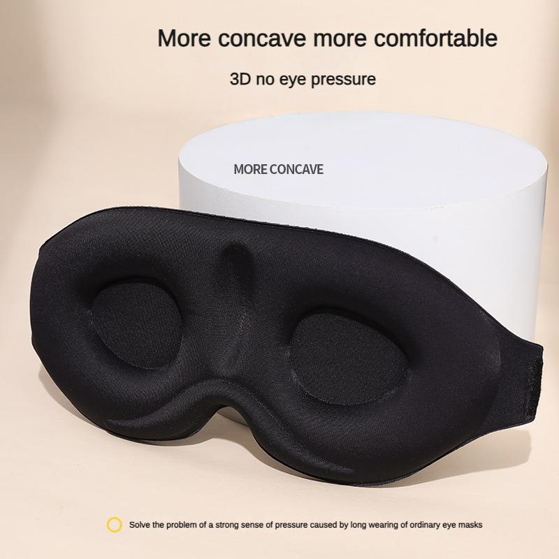 Eye Mask for Sleeping 3D Contoured Cup Blindfold Concave Molded Night Sleep Mask Block Out Light with Women Men Cute Sleep Mask