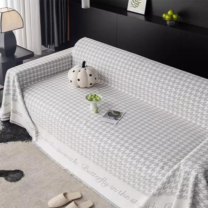 Cool Bean Summer Sofa Cover Cloth One Piece Summer Ice Sofa Towel All-Inclusive Non-Slip Anti-Scratch Cover Blanket