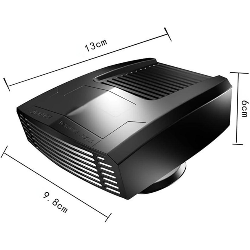 Car Fan Heater 12V 500 Watt Car Additional Heater Ceramic Heater De-Ice
