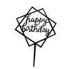 Food Grade Acrylic Cake Inserts for Birthday Wedding Decor