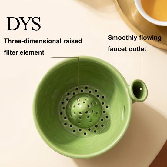 Grapes Washing Bowl Ceramic Berry with Drain Holes, Self Spinning Fruit Easy Clean Strainer Vegetable Washer, Swirling Rinsing Colander for