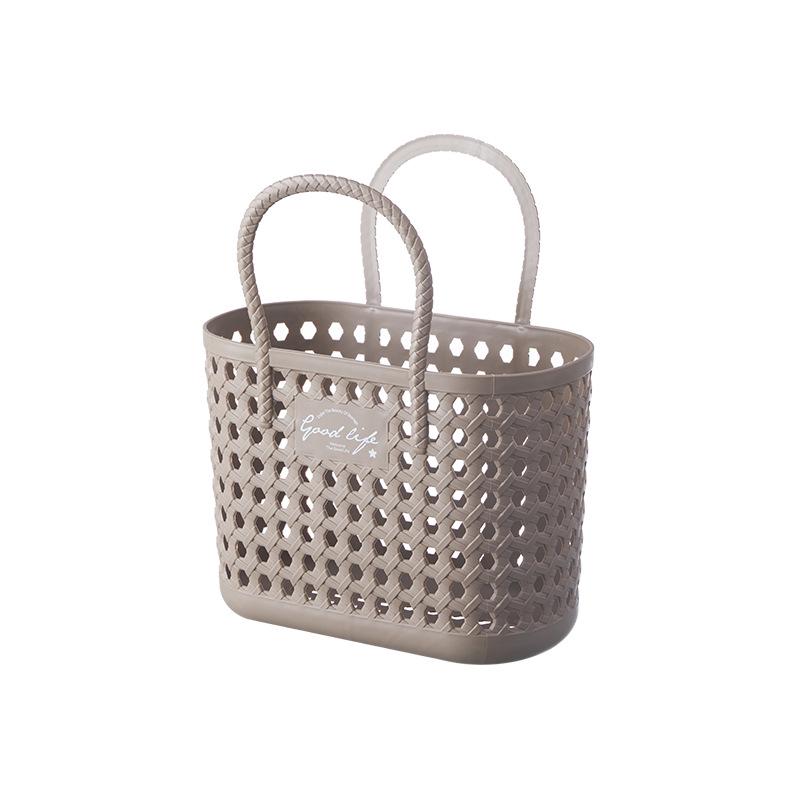 

Portable Shower Caddy for Bathroom, Dorm, Gym, or Pool - Toiletry Basket with Handle