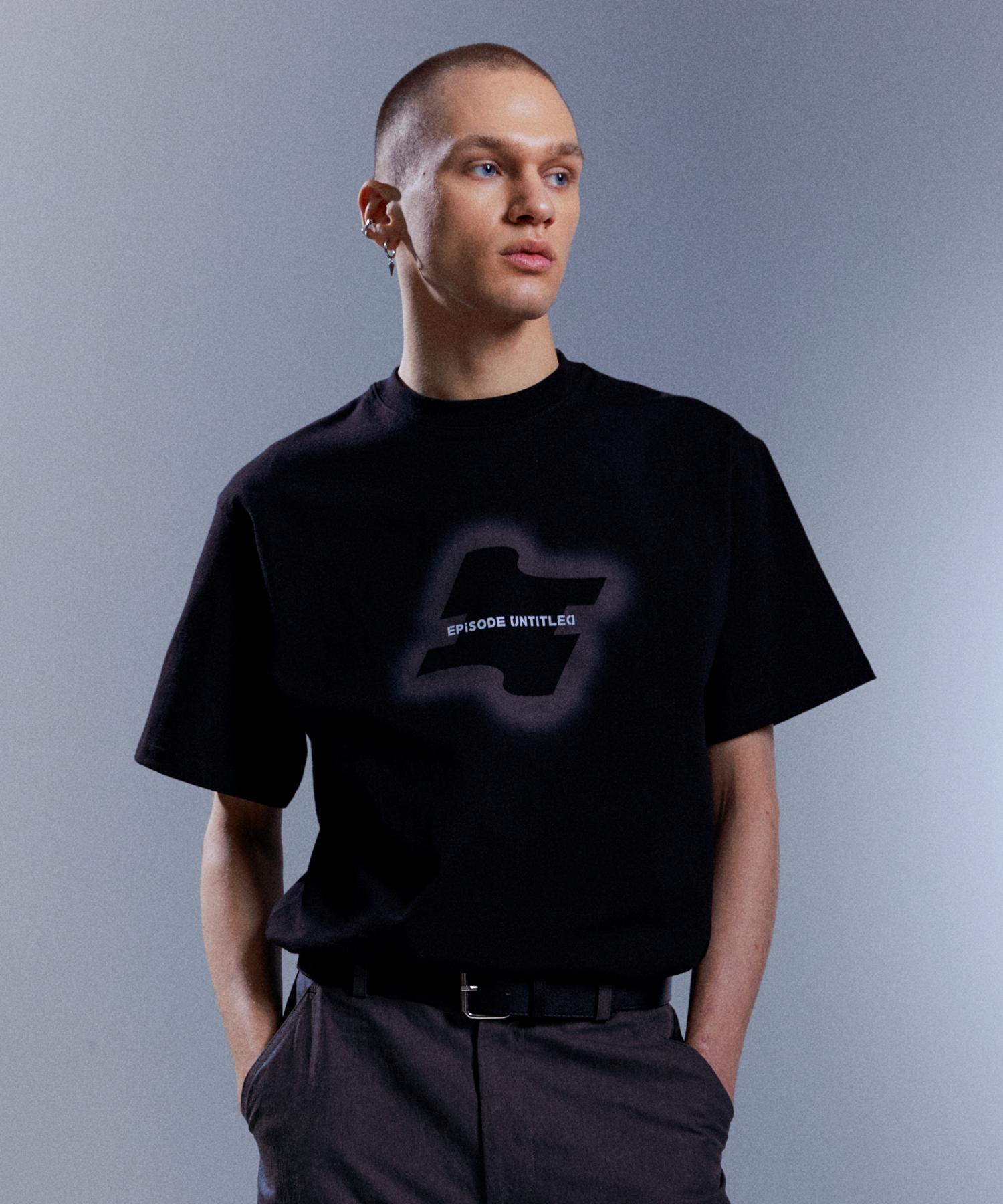 Episode Untitled Signature Print T-Shirt Black 2