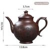 240ml Chinese Yixing Purple Clay Teapot Creative Handmade Flower Pattern Zisha Tea Pot Beauty Tea Infuser Kettle Tea Set Teaware