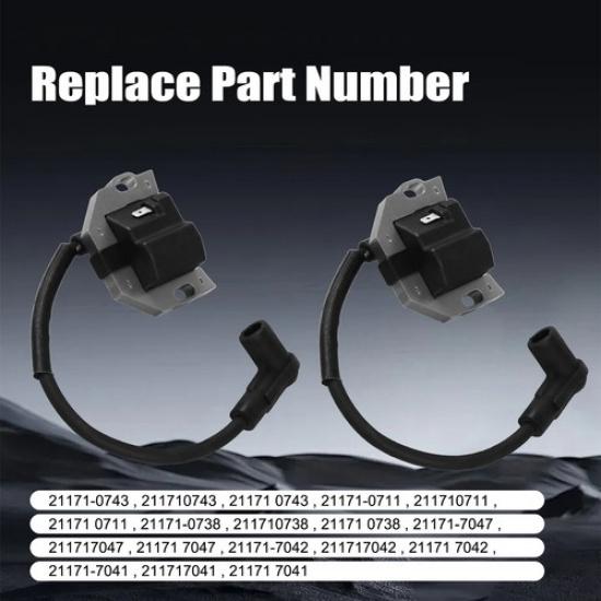 2PCS Ignition Coil for KAWASAKI FR FS FX Series 21171-0711 21171-0743