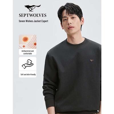 Men's Round Neck Pullover Sweatshirt