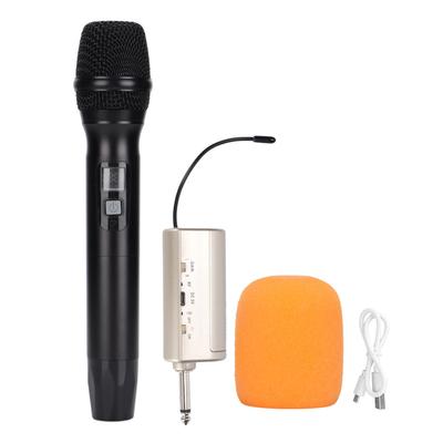 Wireless UHF Microphone Wireless Handheld Cordless Mic Set for Karaoke Church Events