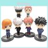 6pcs Set Jujutsu Kaisen Gojo Satoru Kugisaki Action Figures Perfect For Collectors And Kids Gifts