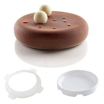 1 juego Molde de Silicona Redondo Eclipse para Pasteles para Mousses Helado Pasteles Chifón Molde para Hornear Accesorios de Decoración Herramientas para Hornear
