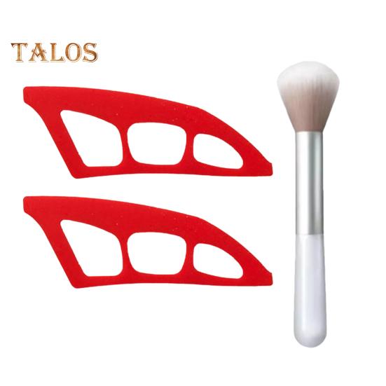 1/2/3/4Pcs Silicone Eyeshadow Stencil Tool Reusable Beginner Eyeshadow Assistant Guide Helper Shaper Mapping Template Women Quick Eye Makeup Tools