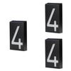 Elegant Led Solar Powered House Address Number Digits With Waterproof Design