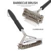 Metalowa Szczotka do Czyszczenia Grilla Stalowa Szczotka Druciana do Akcesoriów Czyszczących
