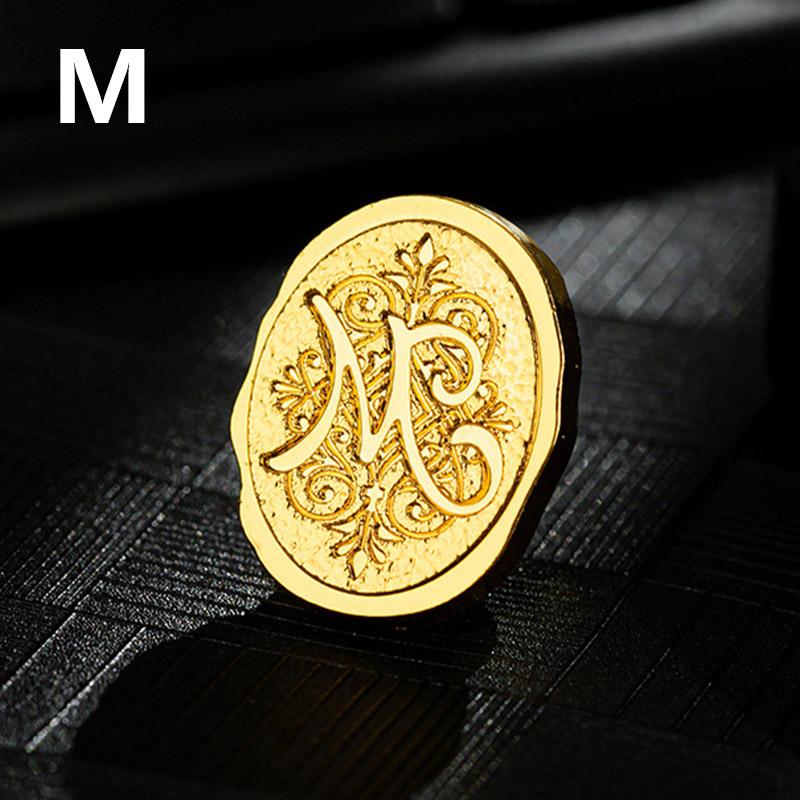 LetterA-Z Wax Seal Stamp DIY Sealing Wax Stamp Head for Scrapbooking Wedding Invitation Photo Album Dedicated Seal Stamp DIY