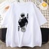 Anime Jujutsu Kaisen Satoru Gojo Graphic Printed T-shirt Unisex Casual Short Sleeve Summer T-shirt