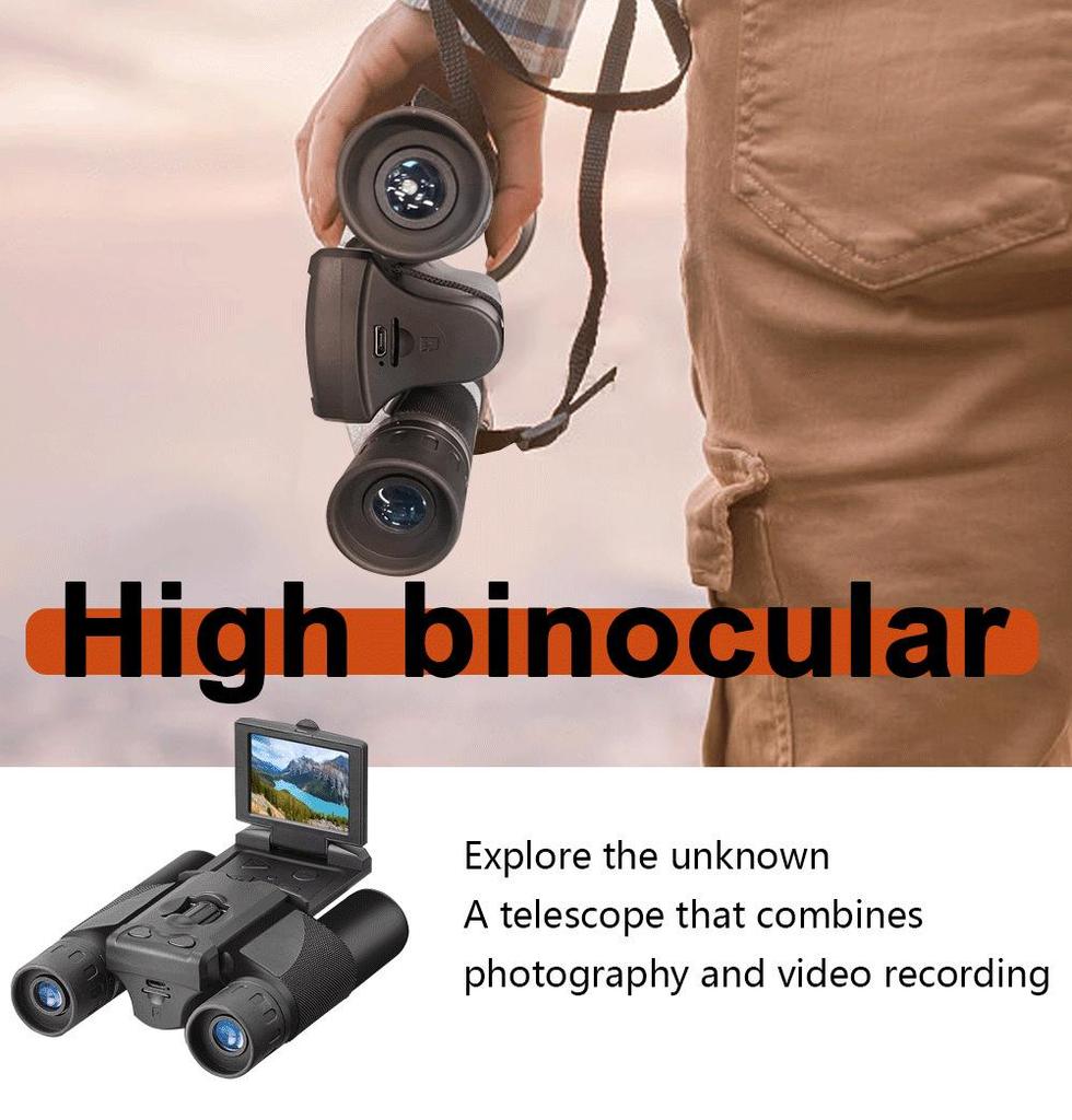 DT10 Starlight Night Vision Digital Binocular Telescope with High-Definition Recording & Photo Capabilities for Birdwatching and Outdoor Use