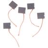10Pcs Dual Engine Brake Pump Accumulator Carbon Brushes 5.5*11*13Mm Carbon Brush With Cable Fit For Car