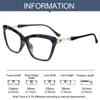 Fashion Cat Eye Square Frame Reading Glasses Urltra-Light Eye Protection Men Women Elegant Comfortable Eyeglasses +100~+400