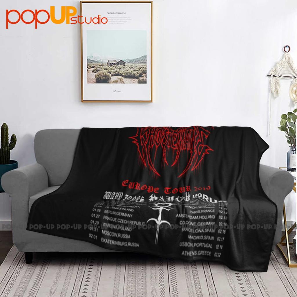 Rare Items Ghostemane Europe Tour Ultra-Soft Blanket Quilt Winter Sofa Cover Bed Covers