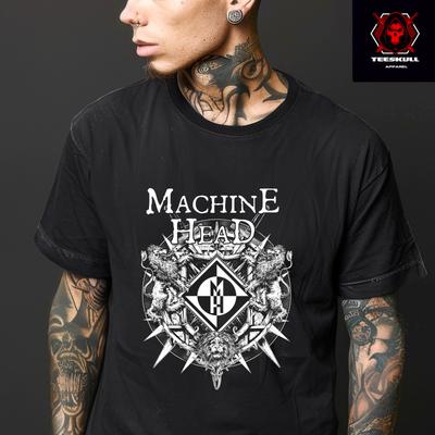 26 Machine Head Metal Rock Band Unisex Heavy Cotton T-SHIRT S-3XL  Unisex T-Shirt