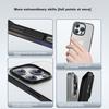 IPhone 16 Pro Case, Matte Armor Ultra-Thin Shockproof Protective Cover for Apple IPhone 16 Pro, Premium Gray