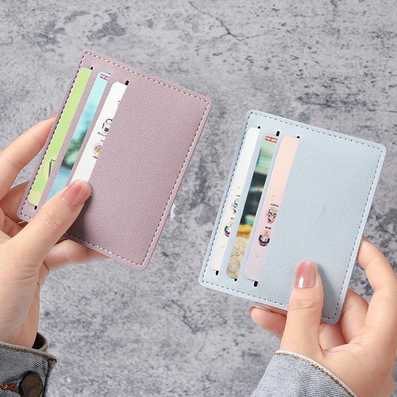 Ultra-Thin Compact Card Holder - Anti-Demagnetization, Portable and Unisex