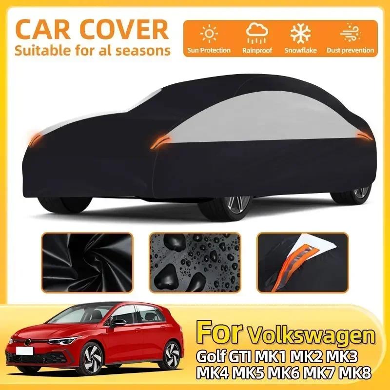 For VW For Volkswagen Golf GTI MK1 MK2 MK3 MK4 MK5 MK6 MK7 MK8 Full Car Cover Outdoor Sun Anti UV Rain Snow Frost Dust Protectio