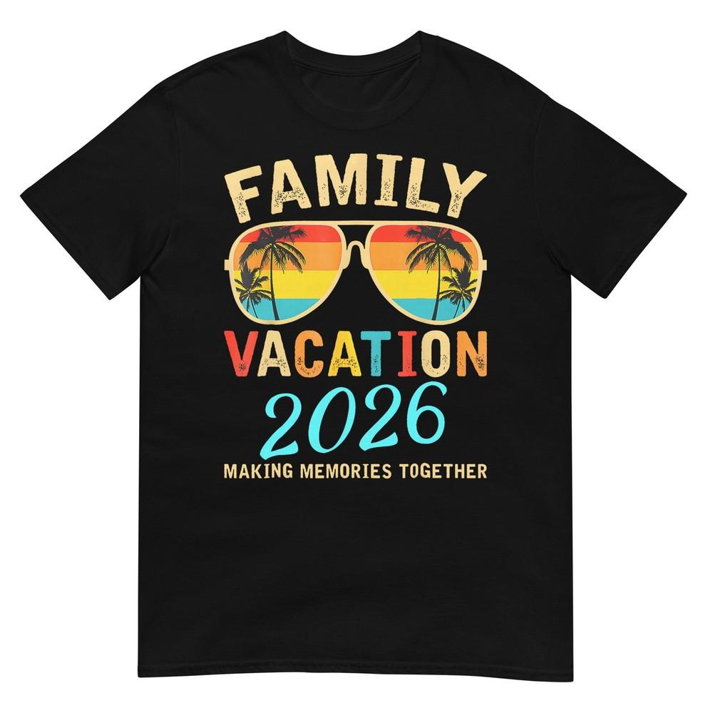 Family Vacation 2026 Beach Matching Summer Vacation 2026 Tshirt