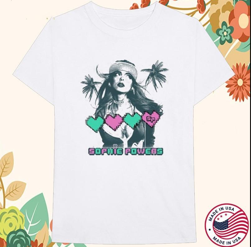 

Sophie Powers Glitch Tour 2024 T-shirt, size S-4XL 3XL