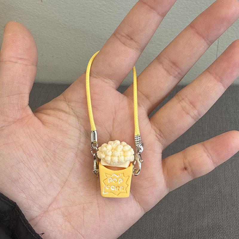 New Mini Dollhouse Candy Popcorn Tree Pendant Accessories