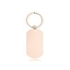 Stainless Steel Laser Engraved Festival Gift Keychain