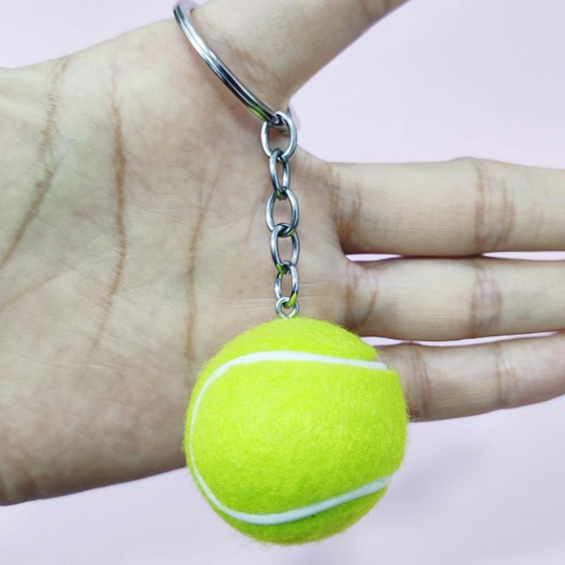 3.8cm Tennis Keychain Charms: Sports Gifts & Accessories