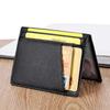 Men Slim RFID Blocking Wallet PU Leather Card Holder Minimalist Front Pocket Wallet Thin Bifold Credit Card Case Money Clip Wallet