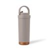 Stainless Steel Tumbler with Straw, Spill-resistant, Insulated, and Lidded for Travel. 750ml Capacity, Stylish, Large Capacity, Condensation-free,