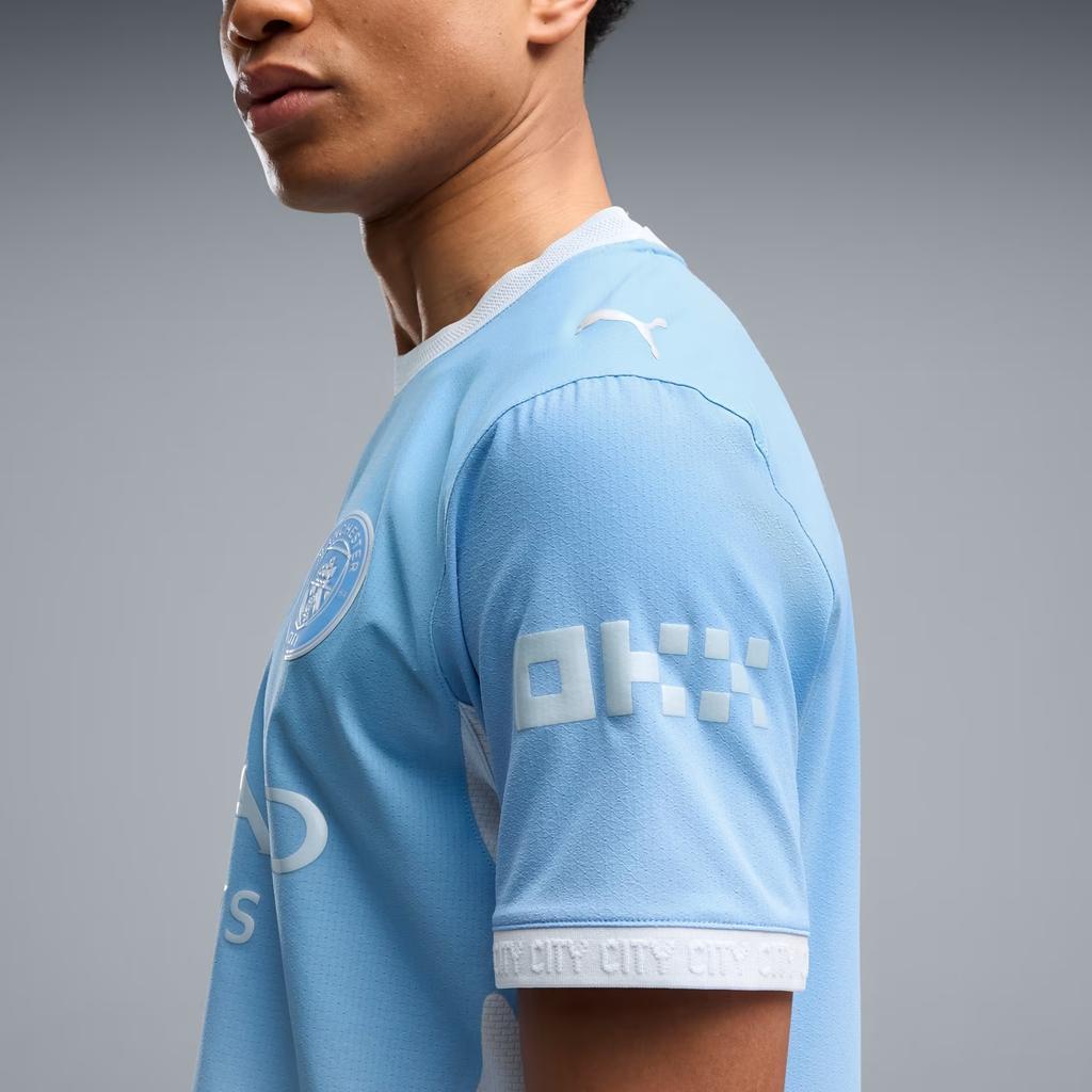 PUMA x Manchester City Home Authentic Jersey 'Team Light Blue Icy Blue' Men's 784323-01