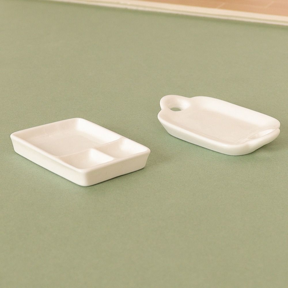 5pcs Mini Game Accessories 8 Styles Scene Model High Quality Simulation Bowl  Dollhouse Decoration