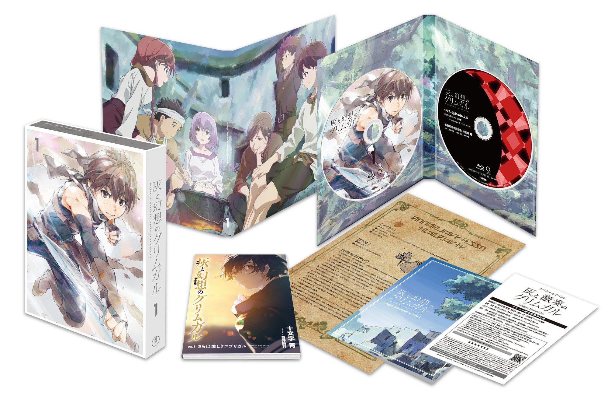 

Grimgar of Fantasy и Ash Press Limited Том 1 (Первое издание) [Блю рей]