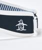 [Munsingwear] Visor with Ear Curve, Front Embroidery, Sunshade, Golf, MG4FCP50L, Women's, NV00 (Navy)