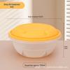 High-Quality Buckle Meal Box for Mala Tang, Hot Pot, and Pickled Fish - Thickened Round Anti-Theft Takeaway Soup Bowl
