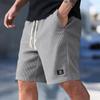Men's Summer Casual Shorts Men's Fashion Sports Textured Shorts