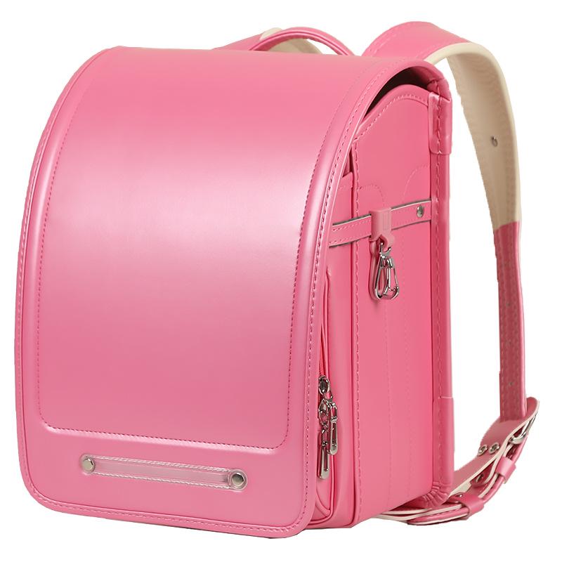 

Lightweight Japanese-Style Elementary School Backpack for Kids - Spine Protection, Wear-Resistant, Customizable Logo