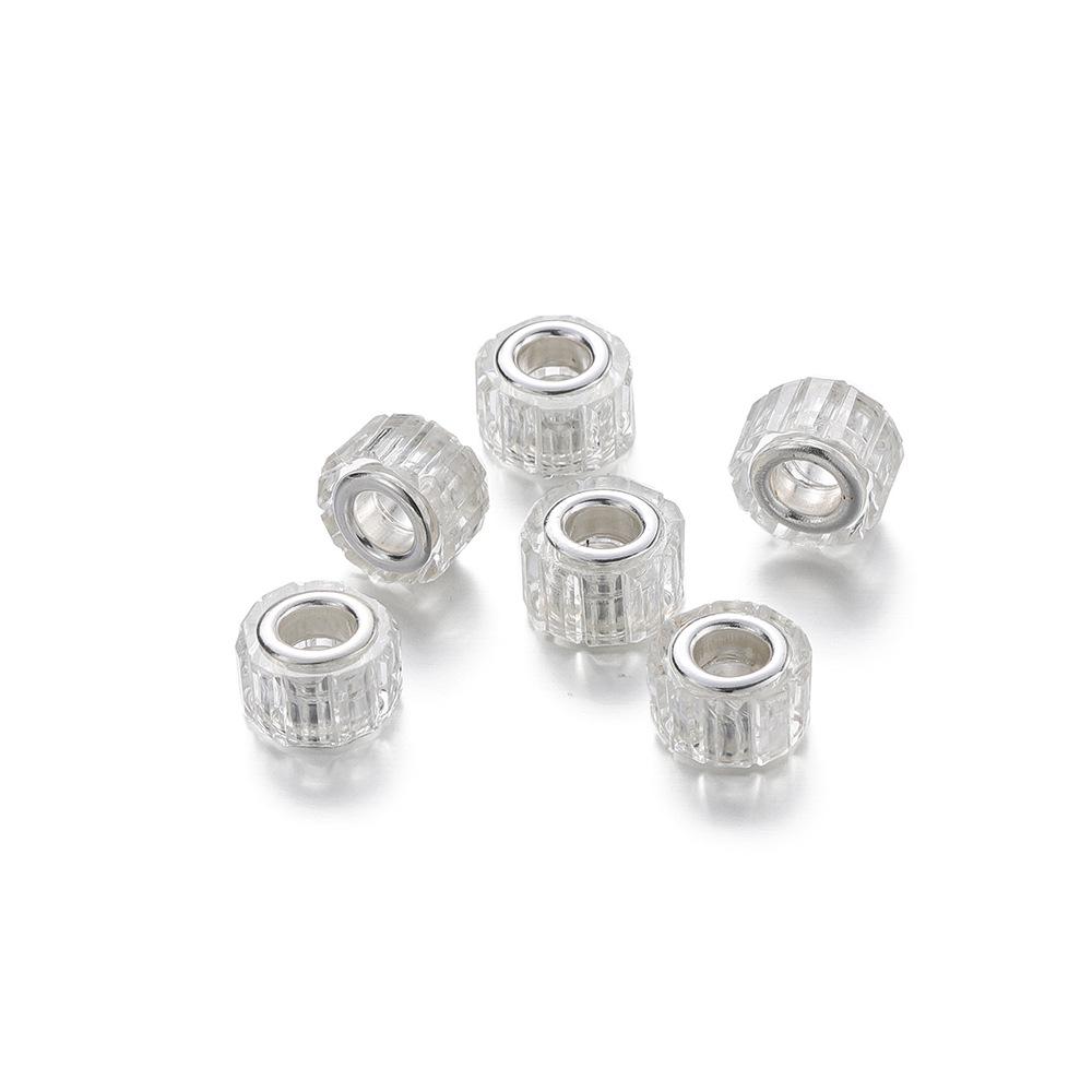 

Набор для изготовления браслетов из смолы с бусинами под прямым углом 5 pieces (7.5*11.5mm/hole 5mm)