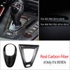 Real Carbon Fiber Car Gear Shift Knob Cap Cover Sticker Panel Trim for BMW M3 M4