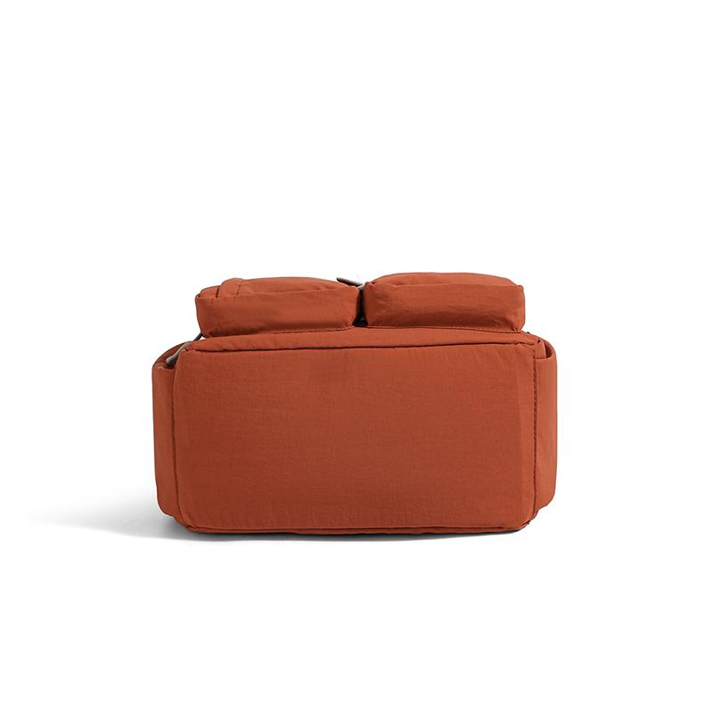 Student's Large Capacity Schoolbag Men's Color Contrast Backpack