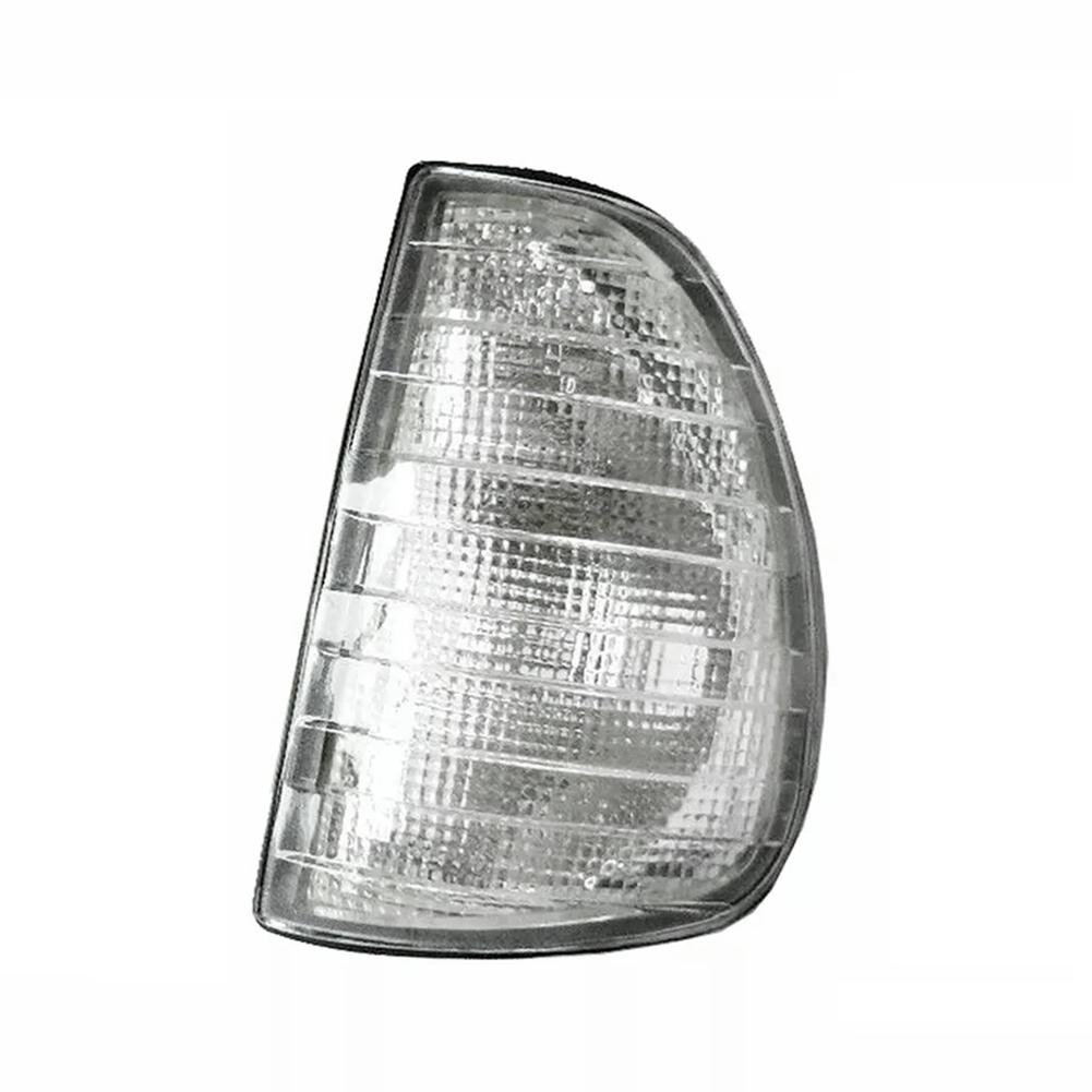 Передний боковой указатель поворота, габаритный огонь, индикаторная лампа для Mercedes Benz W123 1976-1984, боковой габаритный огонь White left